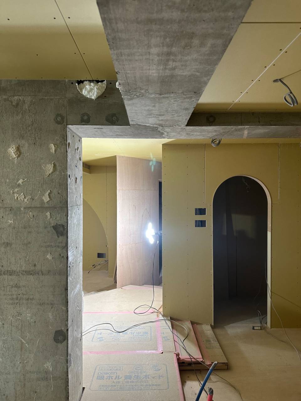 現場も進行しています！